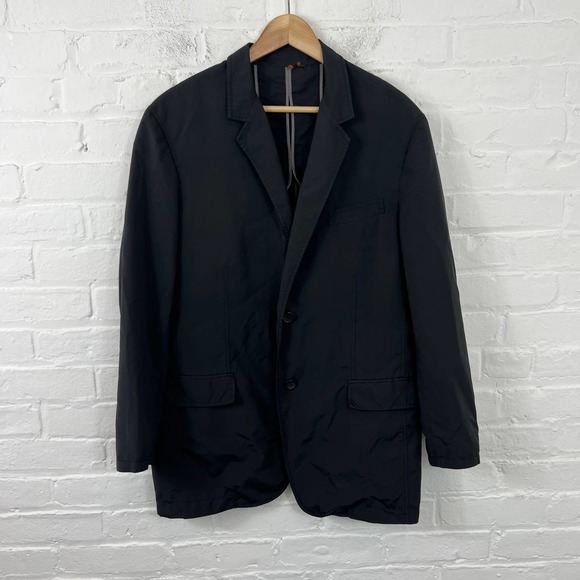 Elie Tahari Women's Button Front Blazer Jacket Long Sleeve Black Size XL - Picture 1 of 5